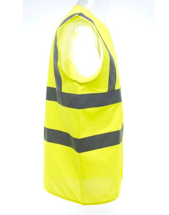 Yoko HVW100 Hi-Vis Waistcoat - Hi-Vis Yellow