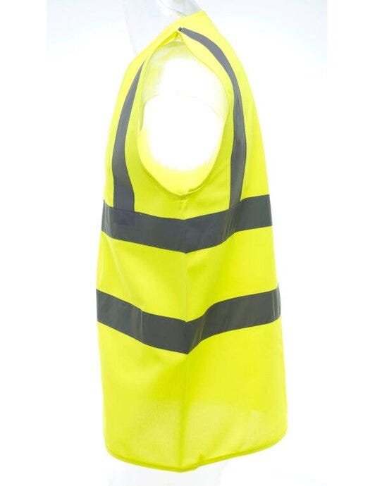 Yoko HVW100 Hi-Vis Waistcoat - Hi-Vis Yellow