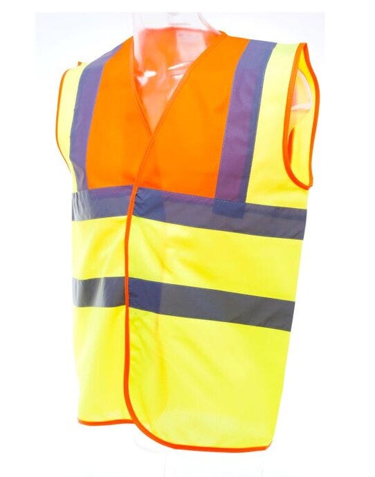 Yoko HVW100 Hi-Vis Waistcoat - Hi Vis Yellow/Orange