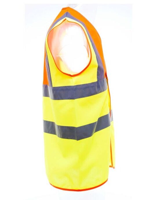 Yoko HVW100 Hi-Vis Waistcoat - Hi Vis Yellow/Orange