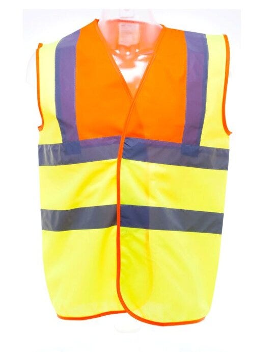 Yoko HVW100 Hi-Vis Waistcoat - Hi Vis Yellow/Orange