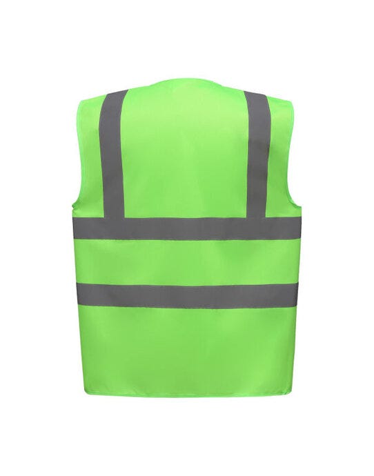 Yoko HVW100EV Enhanced Vis Waistcoat - Lime