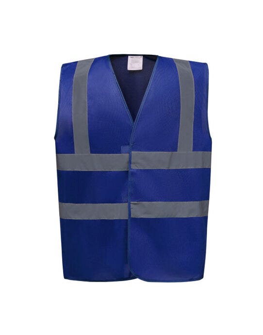 Yoko HVW100EV Enhanced Vis Waistcoat - Royal Blue