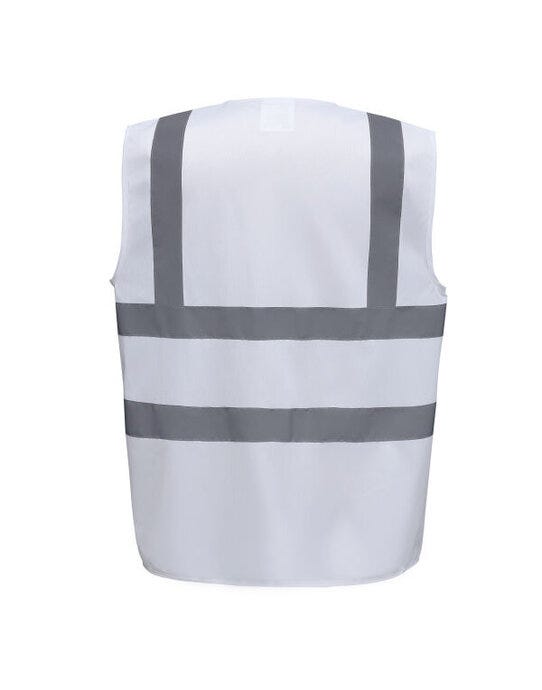 Yoko HVW100EV Enhanced Vis Waistcoat - White