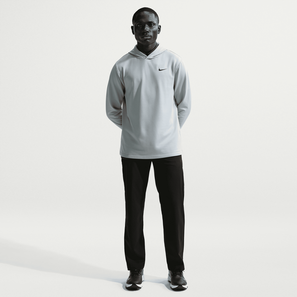 Nike IU2627 Velocity Hoodie - Wolf Grey/White