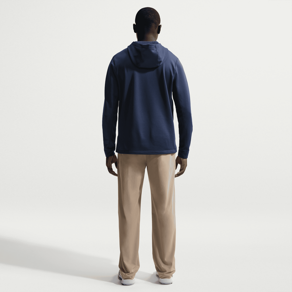 Nike IU2627 Velocity Hoodie - College Navy/White