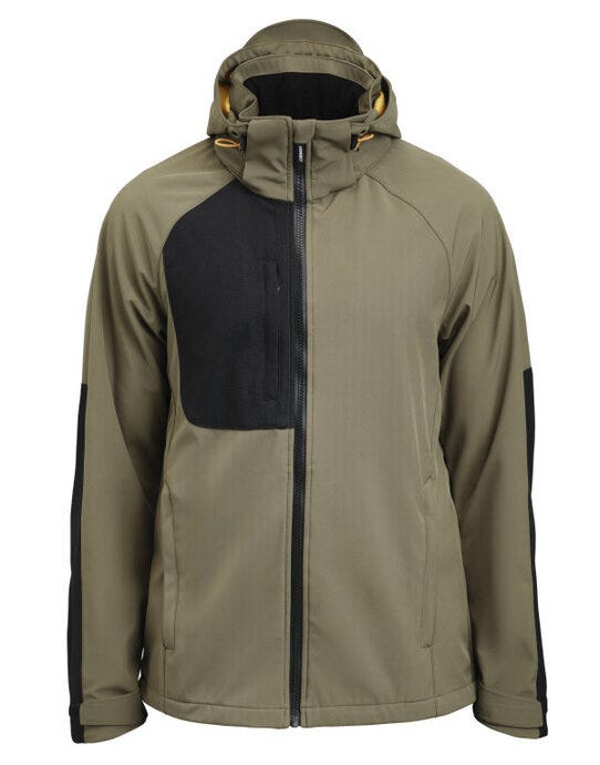 Jobman JM1391 Oxygen Softshell Jacket - Olive Green/Black