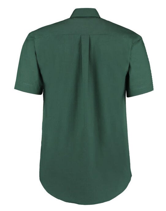 Kustom Kit KK109 Mens SS Classic Oxford Shirt - Bottle Green