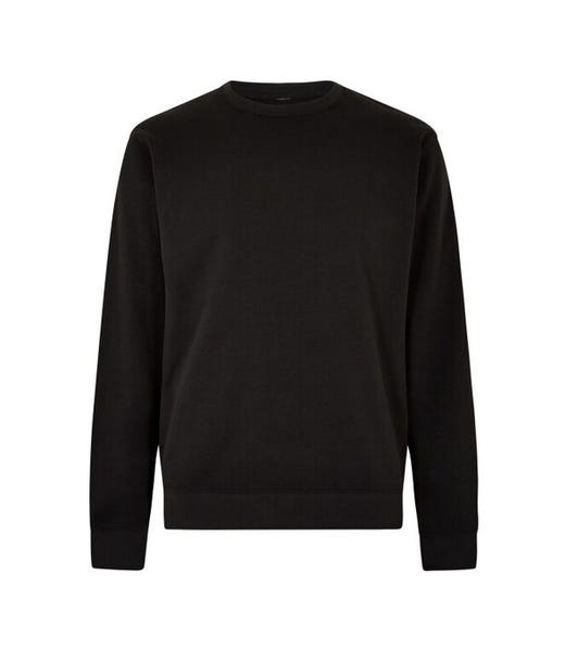 Kustom Kit KK332 Black plain Regular Fit Sweatshirt