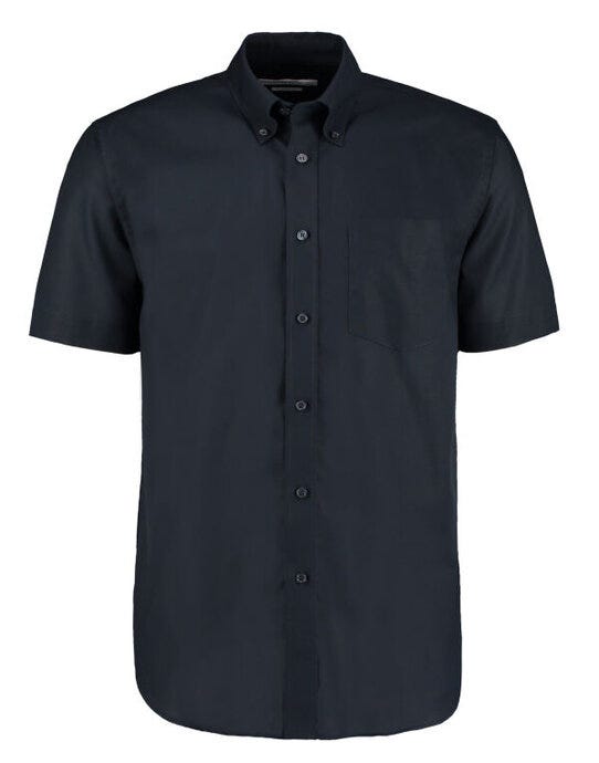 Kustom Kit KK350 Men SS Classic Workwear Shirt - French Navy