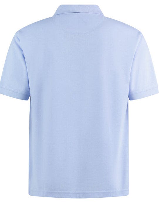 Kustom Kit KK403 Mens Klassic Superwash Polo - Light Heather Blue