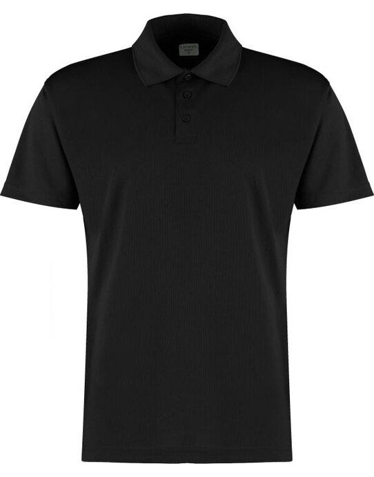 Kustom Kit KK455 Mens Cooltex Plus Polo - Black