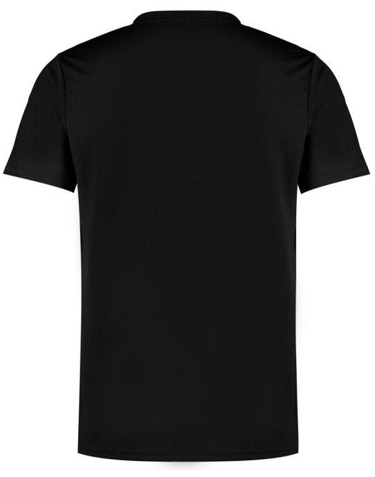 Kustom Kit KK555 Mens Cooltex Micro Mesh Tee - Black