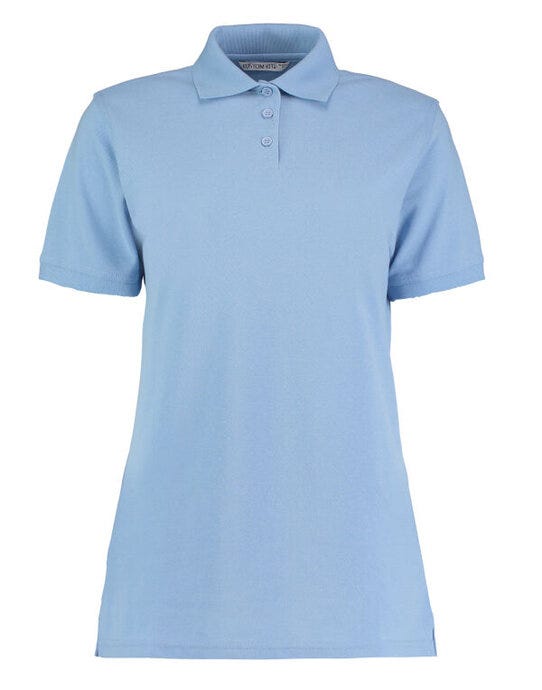 Kustom Kit KK703 Ladies Klassic Superwash Polo - Light Blue