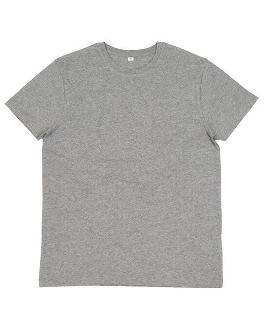 Mantis M01 Mens Essential Organic T - Heather Grey Melange