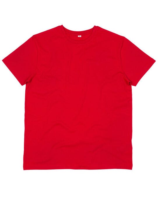 Mantis M01 Mens Essential Organic T - Red