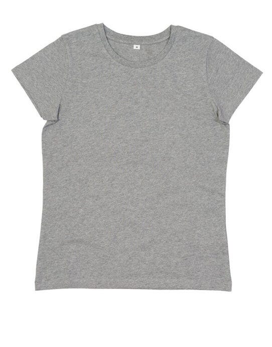 Mantis M02 Womens Essential Organic T - Heather Grey Melange