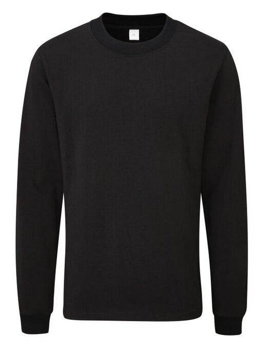 Mantis M06 Unisex Essential Organic LS T - Black