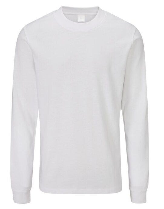 Mantis M06 Unisex Essential Organic LS T - White
