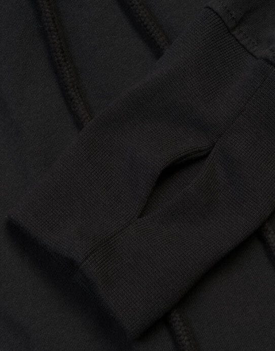 Mantis M140 Womens Cropped Hoodie - Black