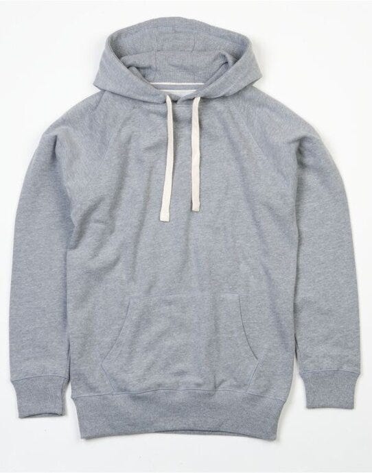 Mantis M73 Mens Superstar Hoodie - Heather Grey Melange