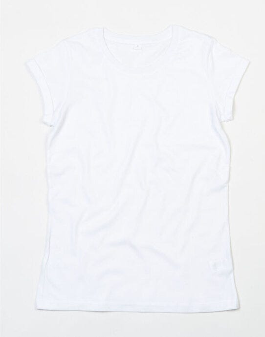 Mantis M81 Womens Roll Sleeve T - White