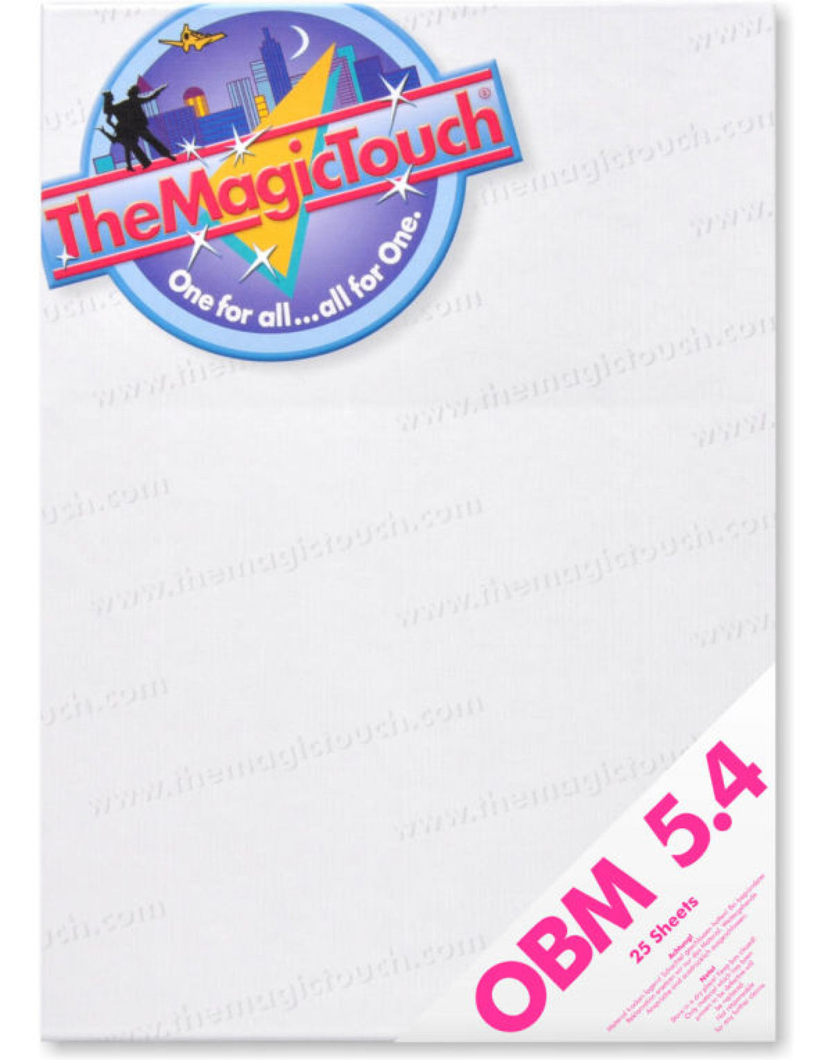 The Magic Touch OBM54SP Magic Touch OBM 5.4 Sample Pack - White