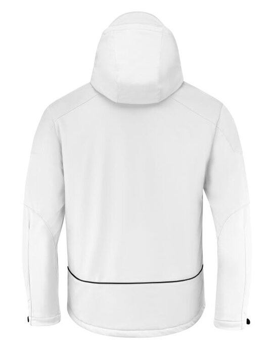 Printer Essentials PE2261035 Men Skeleton Softshel - White