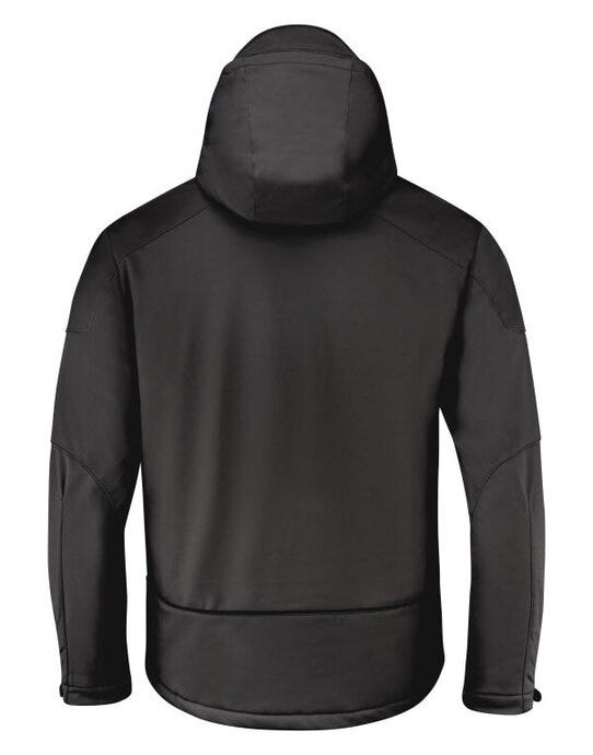 Printer Essentials PE2261035 Men Skeleton Softshel - Black