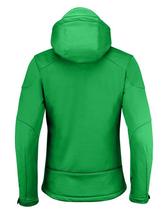 Printer Essentials PE2261041 Printer Ladies Skeleton Softshell Jacket - Fresh Green