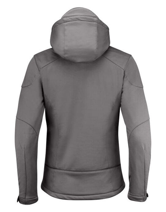 Printer Essentials PE2261041 Printer Ladies Skeleton Softshell Jacket - Steel Grey