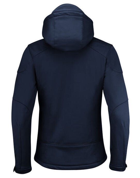 Printer Essentials PE2261041 Printer Ladies Skeleton Softshell Jacket - Dark Navy