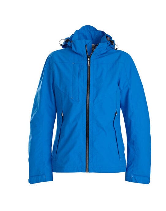 Printer Essentials PE2261043 Printer Ladies Flat Track Jacket - Ocean Blue