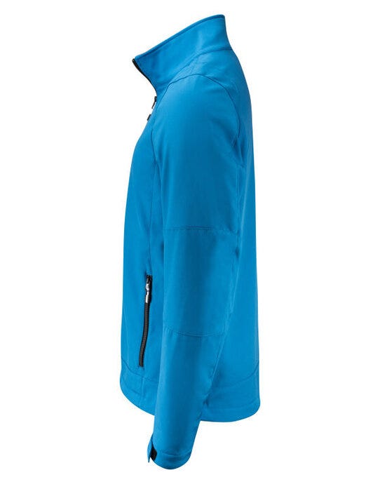 Printer Essentials PE2261044 Printer Mens Trial Softshell Jacket - Ocean Blue