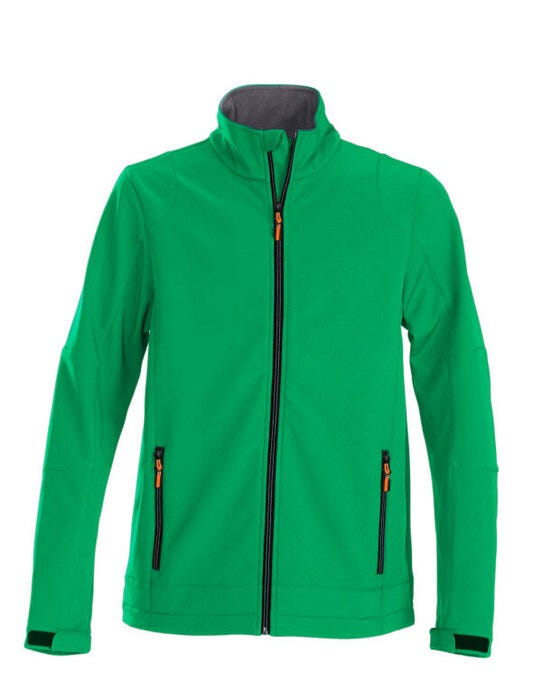 Printer Essentials PE2261044 Printer Mens Trial Softshell Jacket - Fresh Green