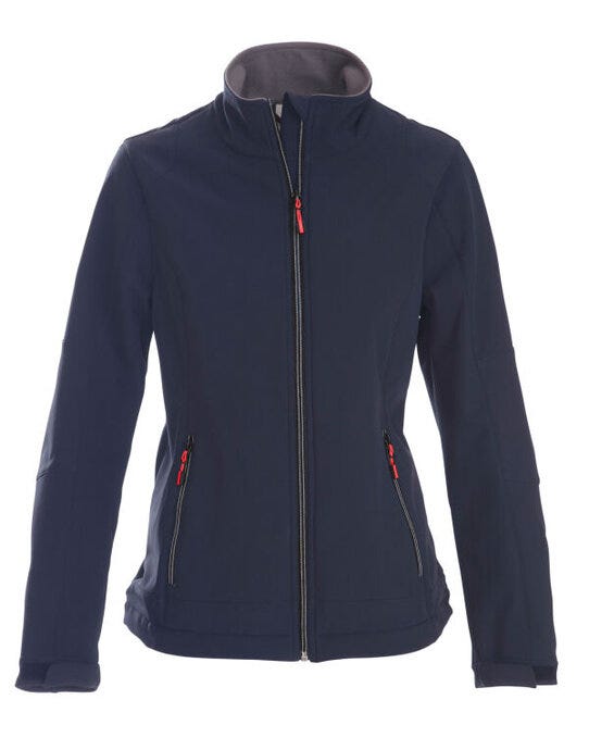 Printer Essentials PE2261045 Printer Ladies Trial Softshell Jacket - Navy