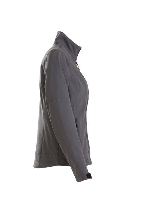 Printer Essentials PE2261045 Printer Ladies Trial Softshell Jacket - Steel Grey