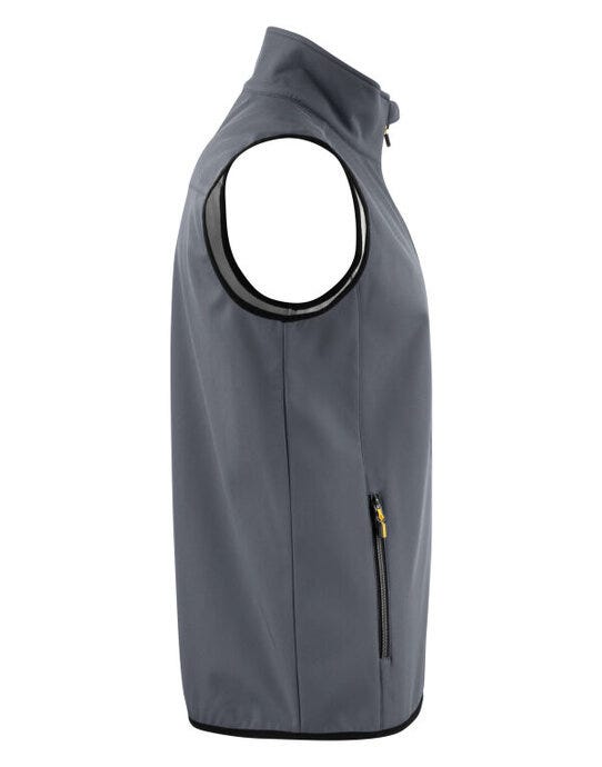 Printer Essentials PE2261059 Printer Mens Trial Vest - Steel Grey