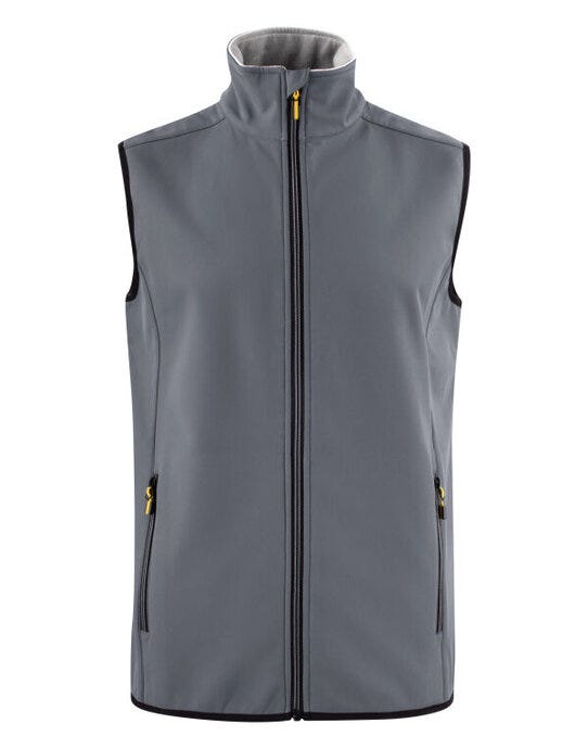 Printer Essentials PE2261059 Printer Mens Trial Vest - Steel Grey