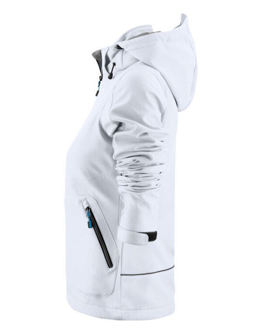 Printer Essentials PE2261062 Printer Ladies Karting Jacket - White