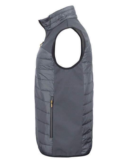 Printer Essentials PE2261063 Printer Mens Expedition Vest - Steel Grey
