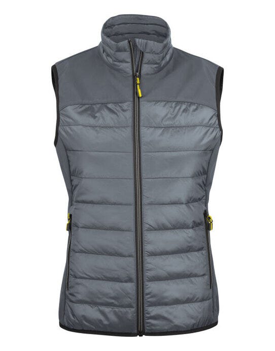 Printer Essentials PE2261064 Printer Ladies Expedition Vest - Steel Grey