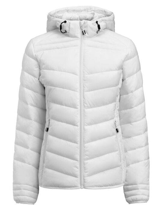 Printer Essentials PE2261078 Ladies Base Jacket - White