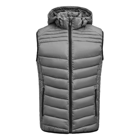 Printer Essentials PE2261081 Base Bodywarmer - Steel Grey