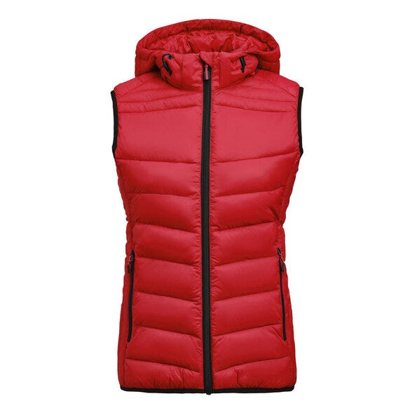 Printer Essentials PE2261082 Printer Essential Ladies Base Bodywarmer - Red