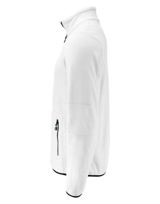 Printer Essentials PE2261500 Printer Mens Speedway Fleece Jacket - White