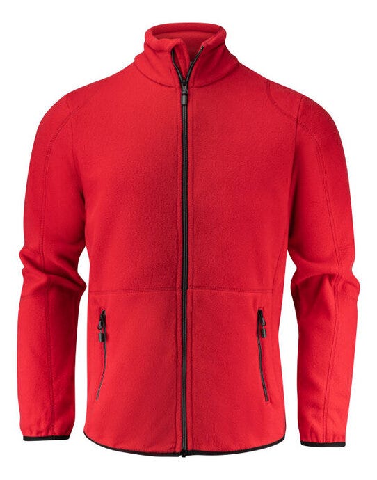 Printer Essentials PE2261500 Printer Mens Speedway Fleece Jacket - Red
