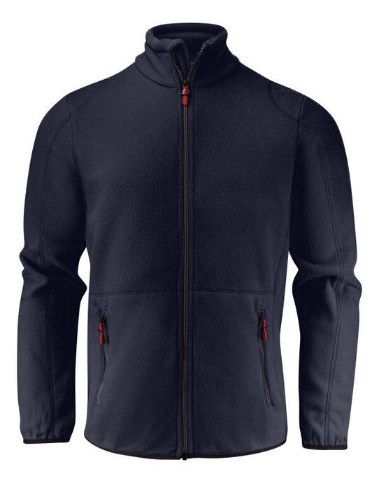 Printer Essentials PE2261500 Printer Mens Speedway Fleece Jacket - Navy