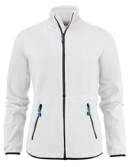 Printer Essentials PE2261501 Printer Ladies Speedway Fleece Jacket - White