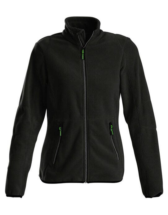 Printer Essentials PE2261501 Printer Ladies Speedway Fleece Jacket - Black